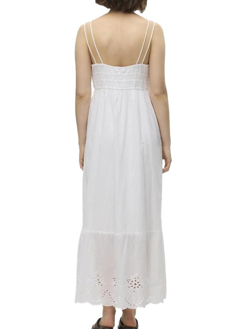 Robe Femme Vero Moda Blanc - Kiabi