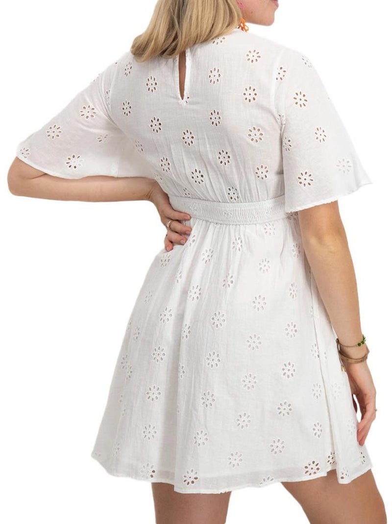 Robe Femme Vero Moda Blanc - Kiabi