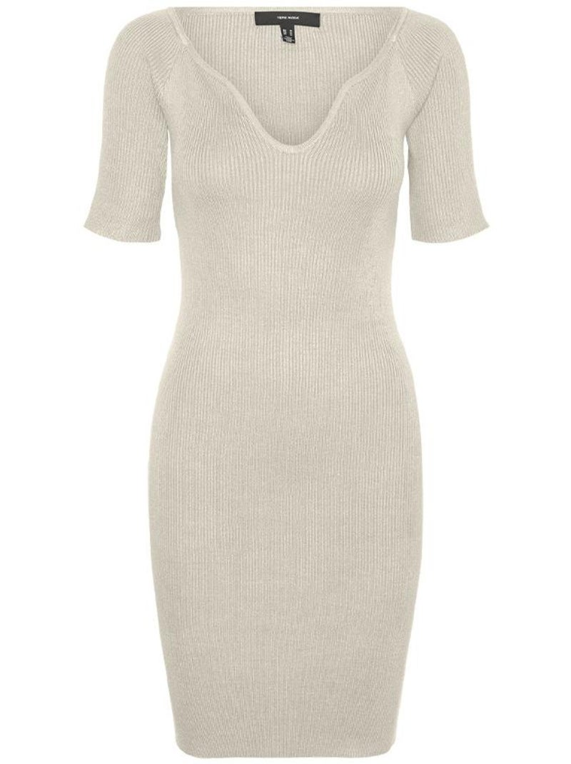 Robe femme vero moda Ecru - Kiabi