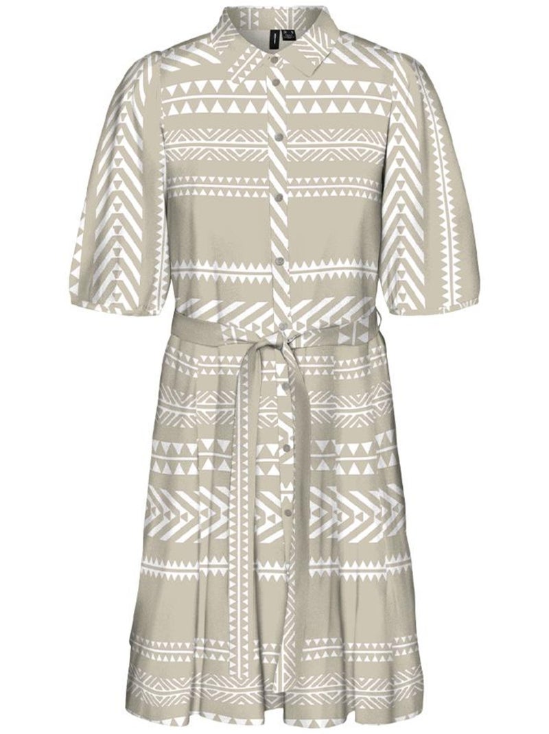 Robe Femme Vero Moda Gris Argenté - Kiabi
