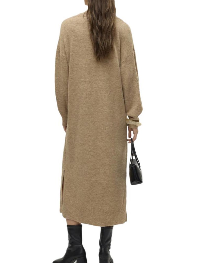 Robe Femme Vero Moda Marron cappuccino - Kiabi