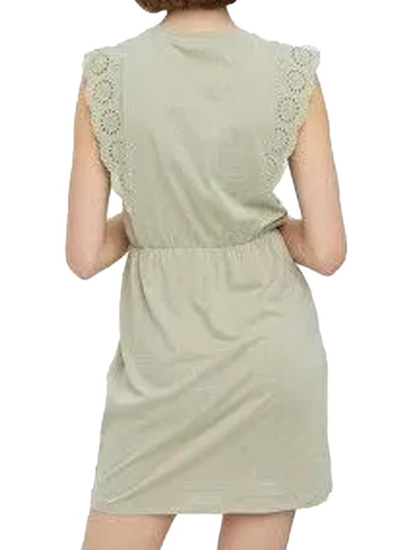 Robe Femme Vero Moda Vert kaki clair - Kiabi