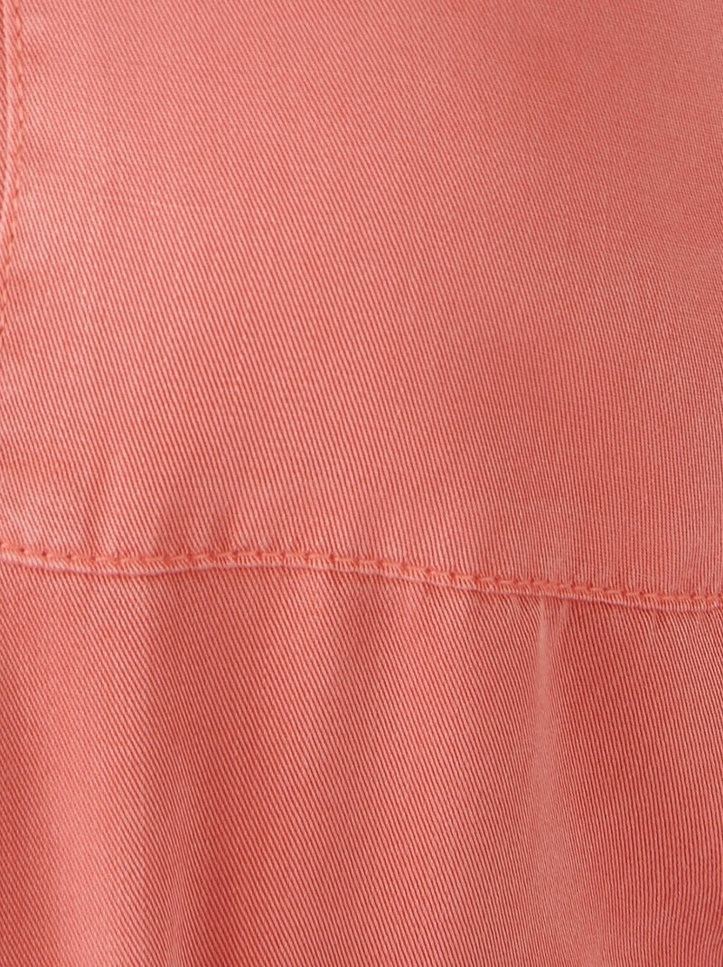 Robe fibres lyocell Tencel(TM)  - Damart Rose - Kiabi
