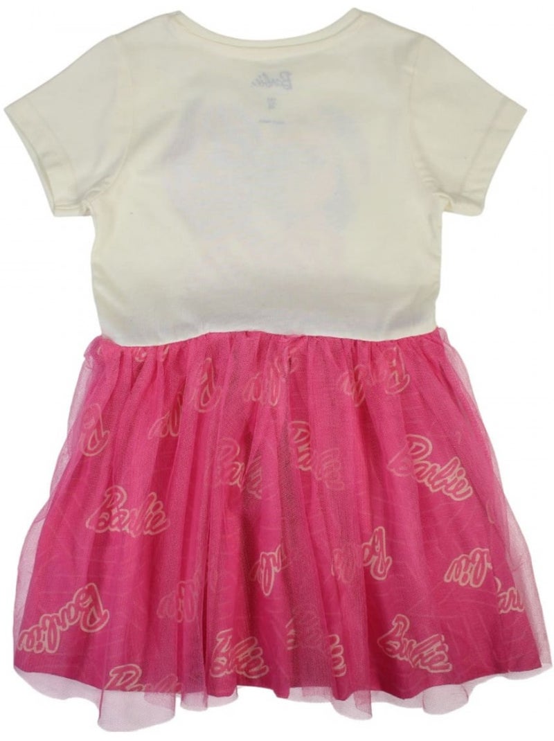 Robe Fille Barbie Rose - Kiabi