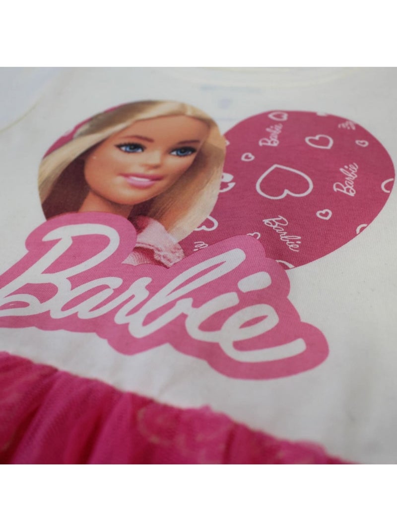 Robe Fille Barbie Rose - Kiabi