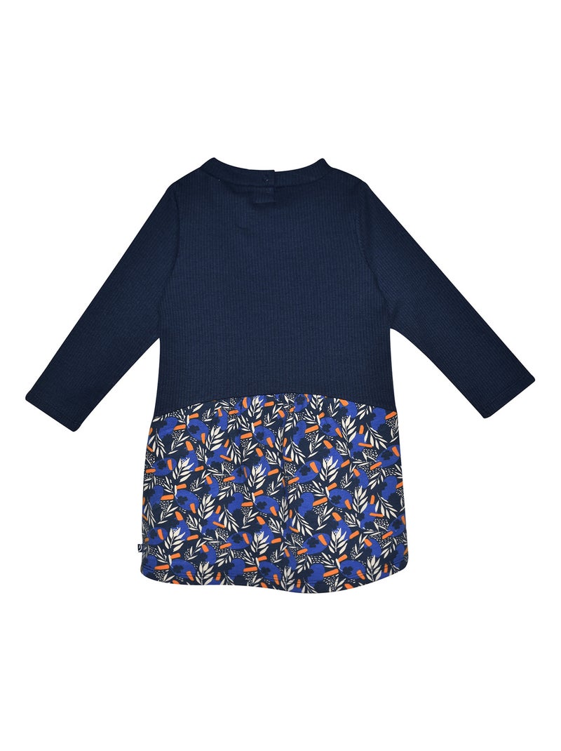 ROBE FILLE FLORANA Bleu - Kiabi