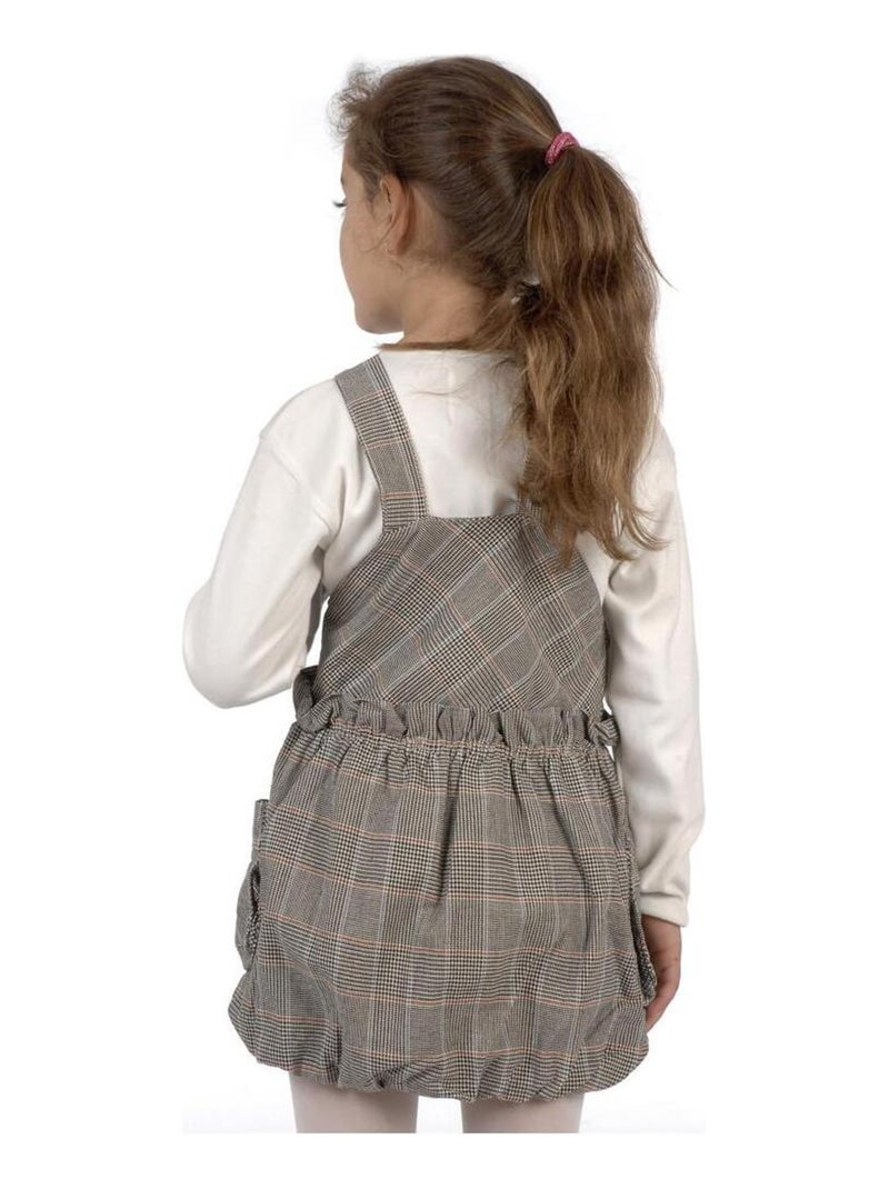 Robe fille FUTILLI - MISS GIRLY Ecru - Kiabi