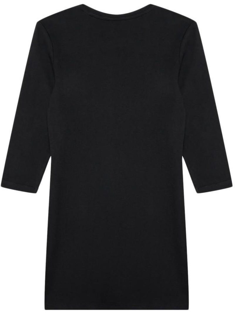 Robe Fille Guess Sleeves Noir - Kiabi