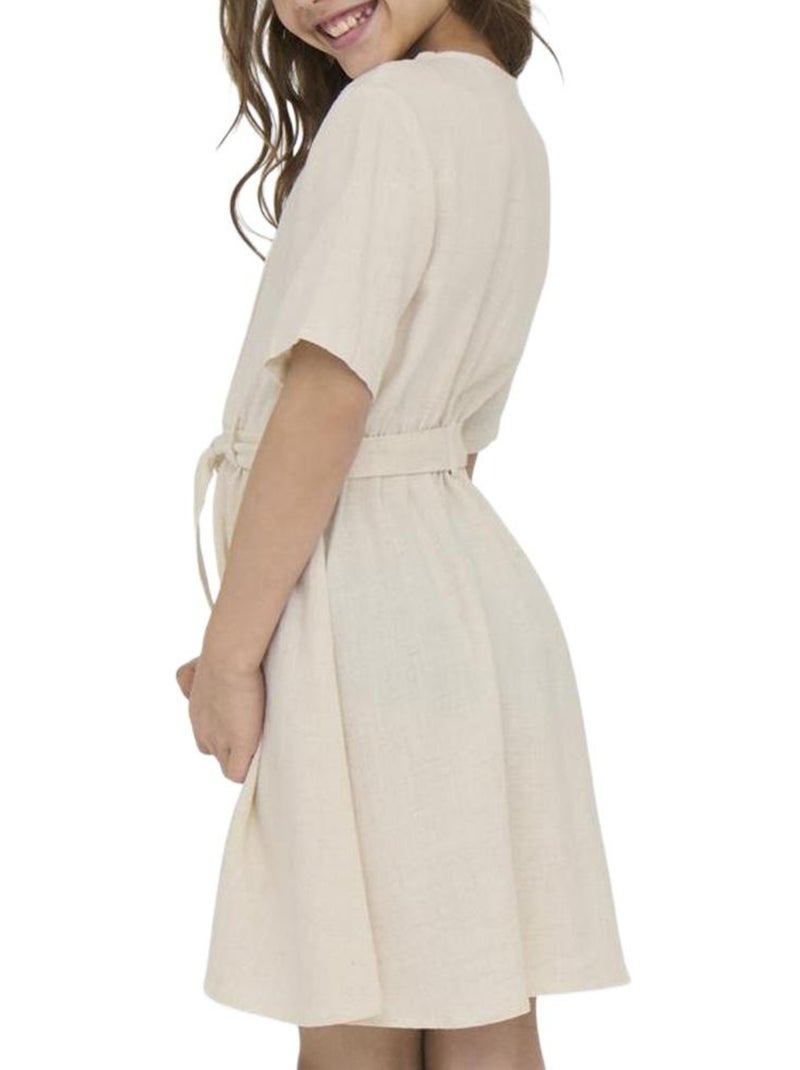 Robe fille kids only Beige - Kiabi