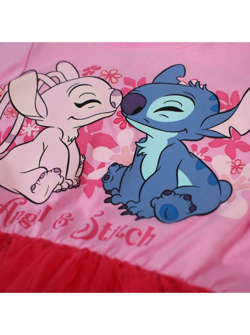 Robe Fille Lilo & Stitch Rose - Kiabi
