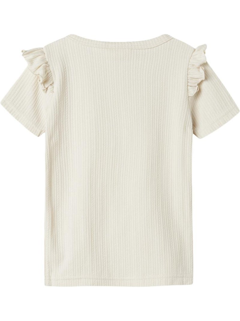 Robe fille slim lil' atelier Beige - Kiabi