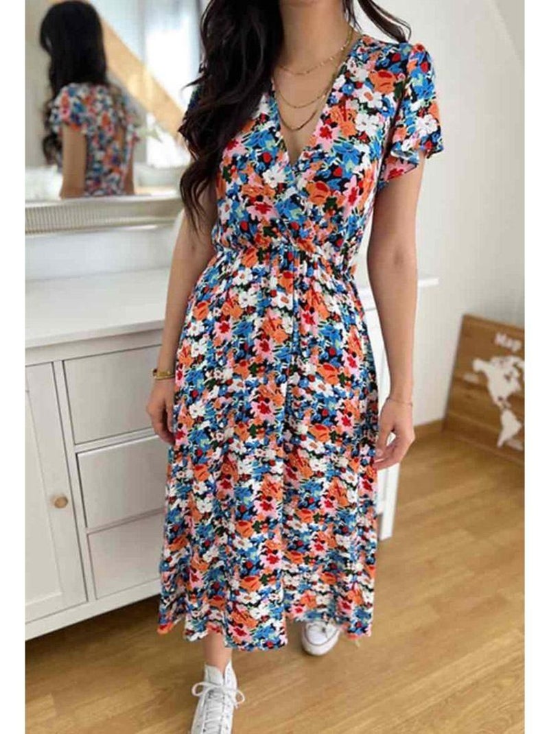 Robe fleurie Alix Rose - Kiabi