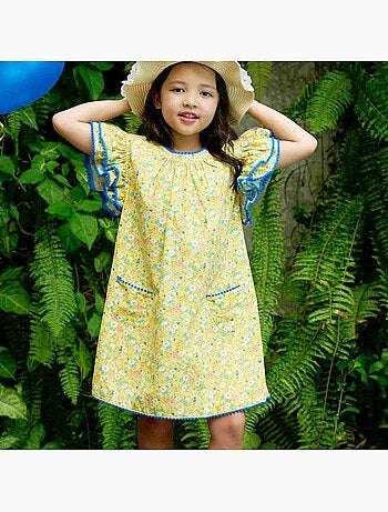 Robe Fleurie Bohème Chic BUTTERFLY - La Faute à Voltaire