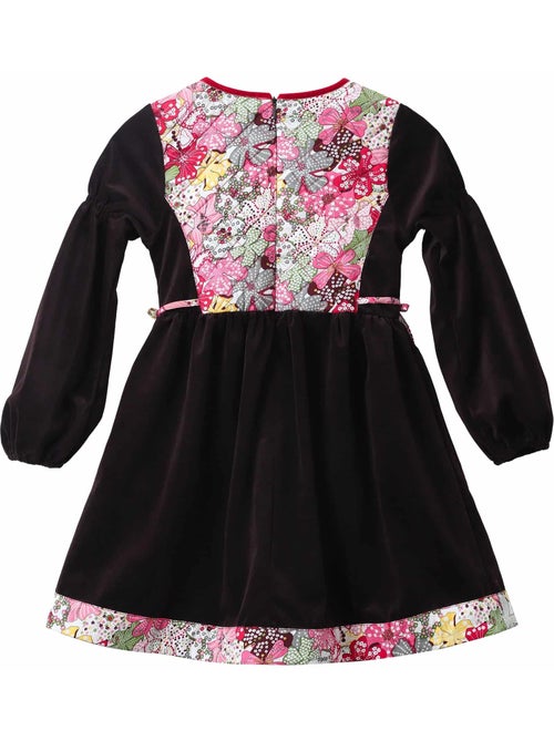 Robe Fleurie   et Velours   MARGOT - La Faute à Voltaire - Kiabi