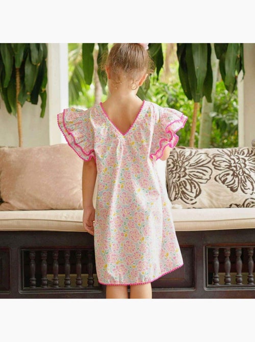 Robe    Fleurie Été  BUTTERFLY - La Faute à Voltaire - Kiabi