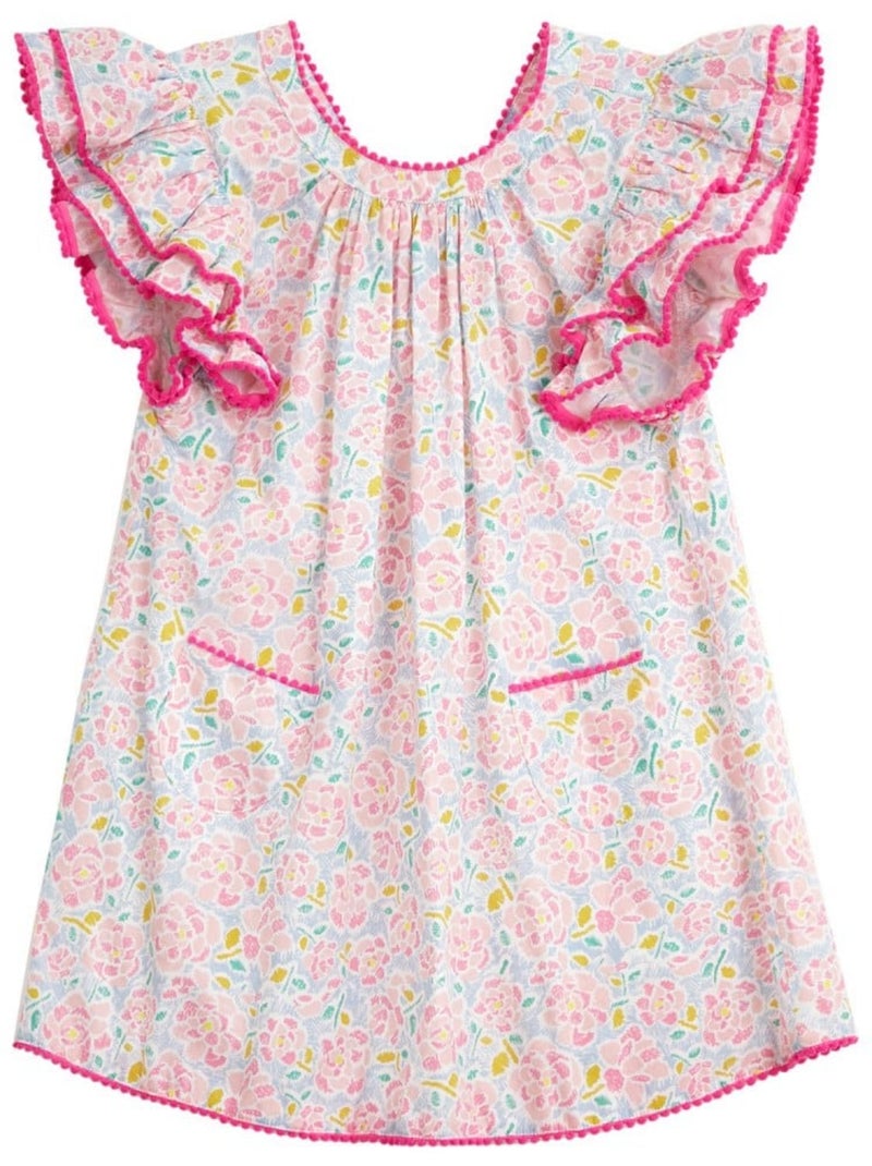 Robe    Fleurie Été  BUTTERFLY - La Faute à Voltaire Rose clair - Kiabi