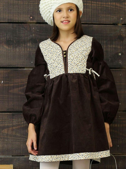 Robe Fleurie Hiver   Liberty  et    MARGOT - La Faute à Voltaire - Kiabi
