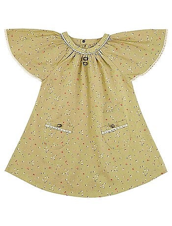 Robe Fleurie Manches Papillon BUTTERFLY - La Faute à Voltaire