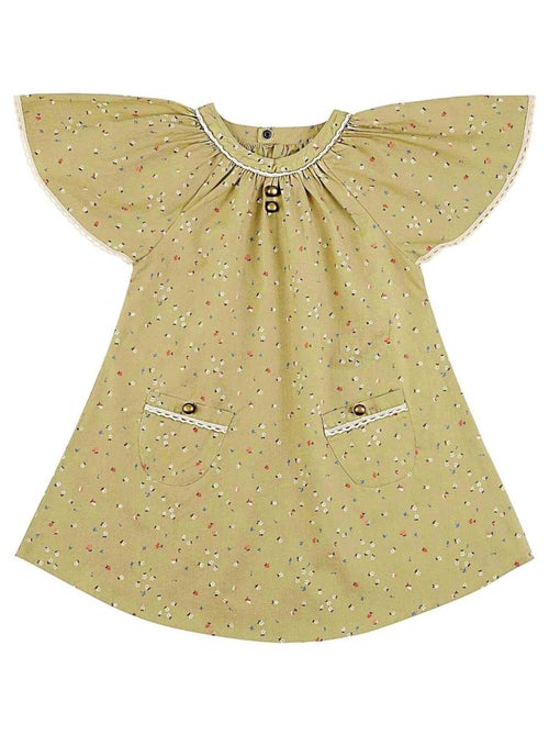 Robe Fleurie   Manches Papillon   BUTTERFLY - La Faute à Voltaire - Kiabi