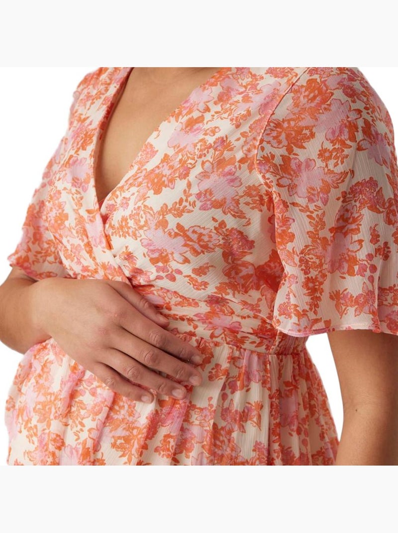 Robe Fleuries Femme Vero Moda Rose - Kiabi