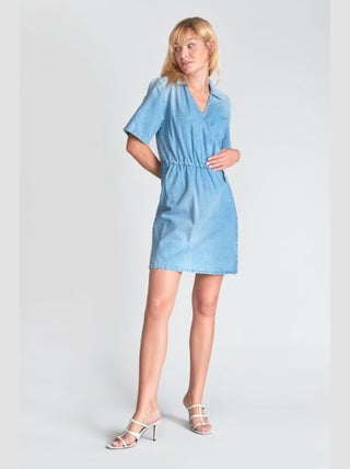 Robe FLOE portefeuille en jeans 'Le Temps Des Cerises'