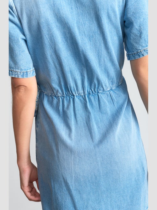 Robe FLOE portefeuille en jeans 'Le Temps Des Cerises' - Kiabi