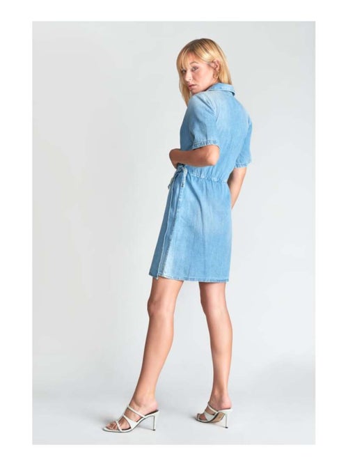 Robe FLOE portefeuille en jeans 'Le Temps Des Cerises' - Kiabi