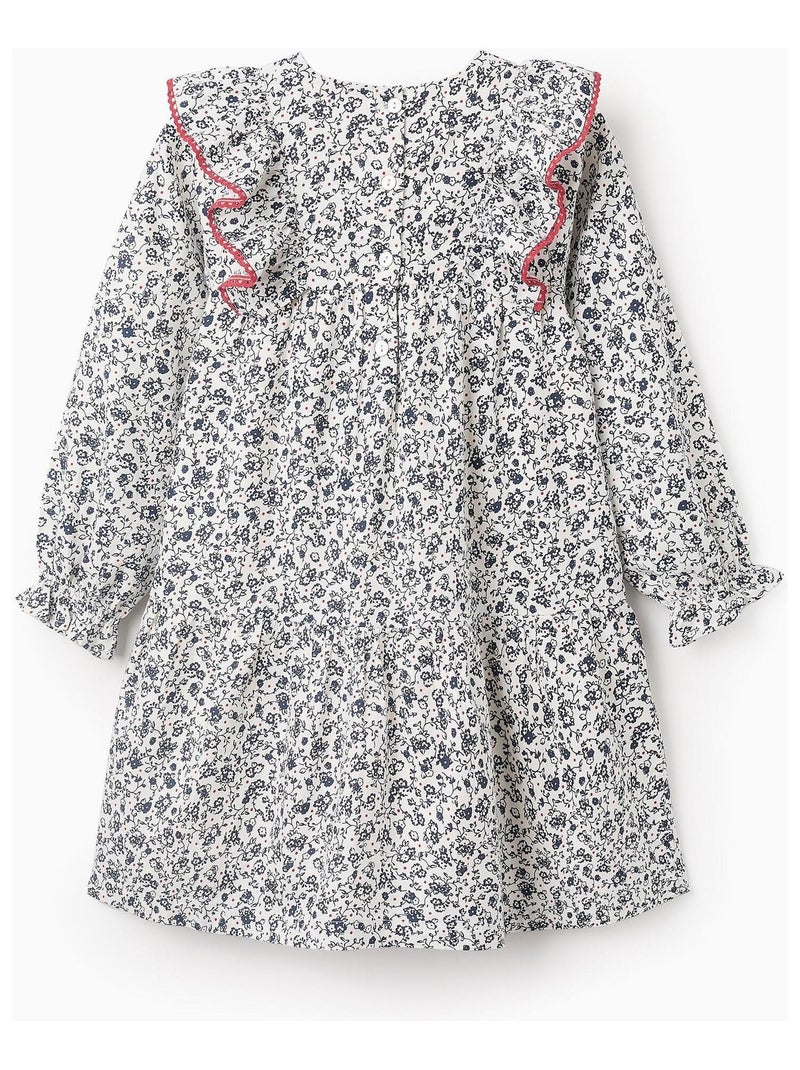 Robe Floral, à volants NOËL Beige clair - Kiabi