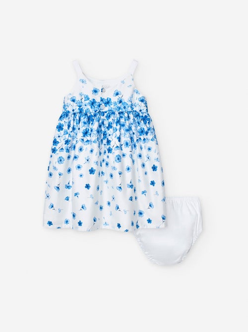 Robe Florale à Bretelles + Bloomer - Kiabi