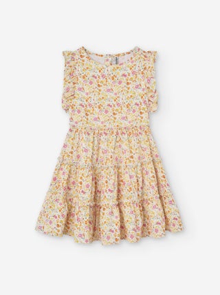 Robe Florale à Volants
