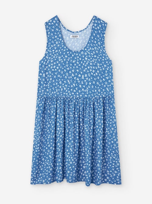 Robe Florale Taille Froncée - Kiabi