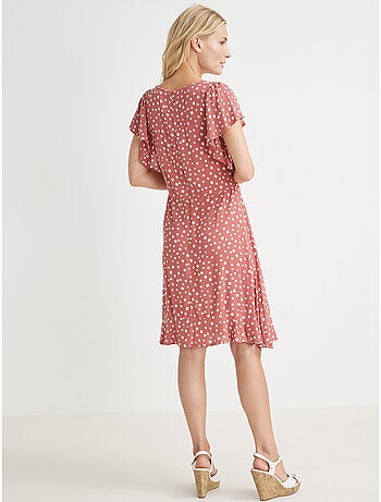 Robe fluide à volants - DAXON