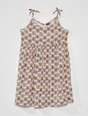 Robe fluide avec imprimé - Kiabi
