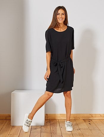 Robe fluide ceinturée 'JDY'