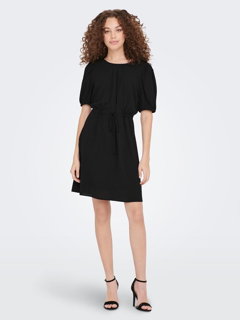 Robe fluide courte 'JDY' noir - Kiabi