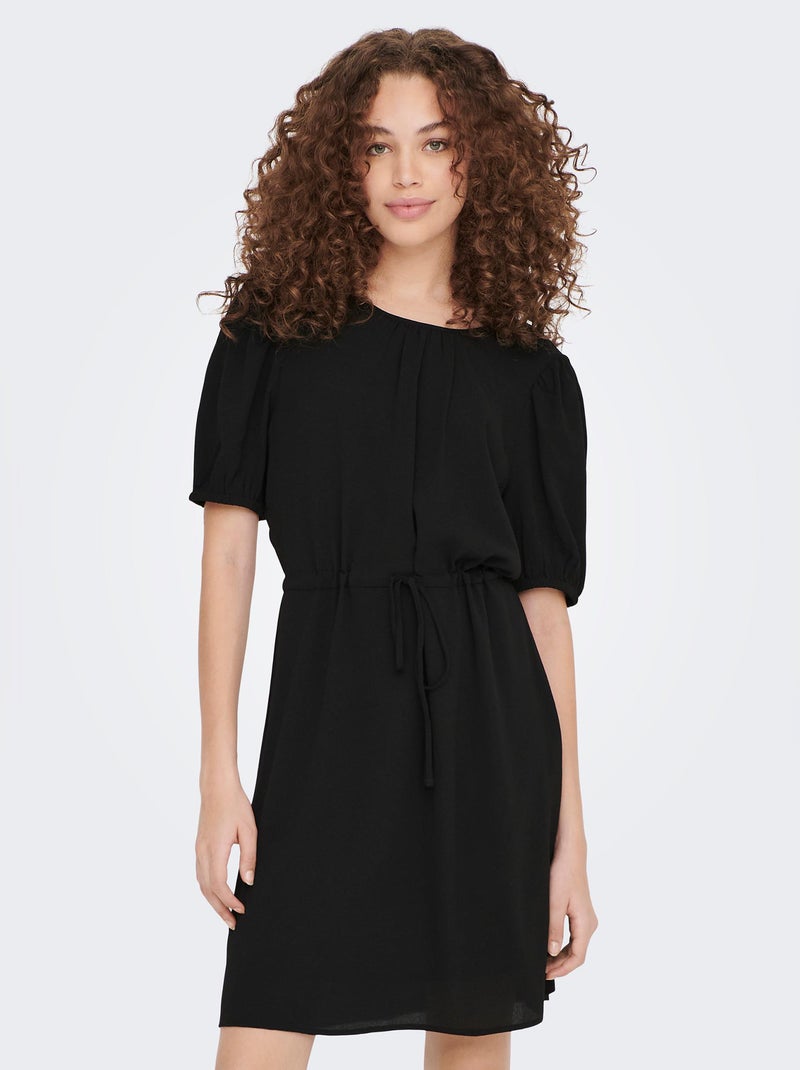 Robe fluide courte 'JDY' noir - Kiabi