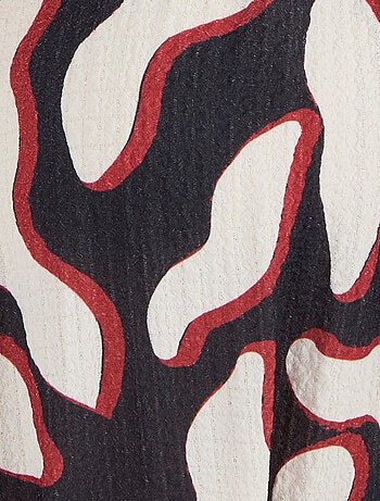 Robe fluide crépon - Damart