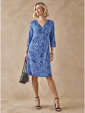 Robe fluide effet drapé - DAXON