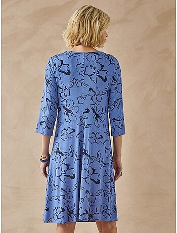 Robe fluide effet drapé