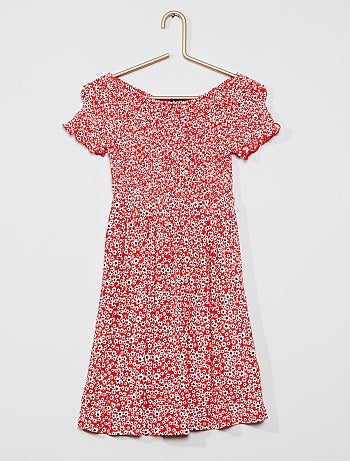 Robe fluide fleurie