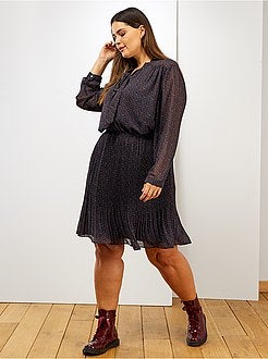 Robe fluide imprimée - Kiabi