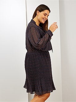 Robe fluide imprimée - Kiabi