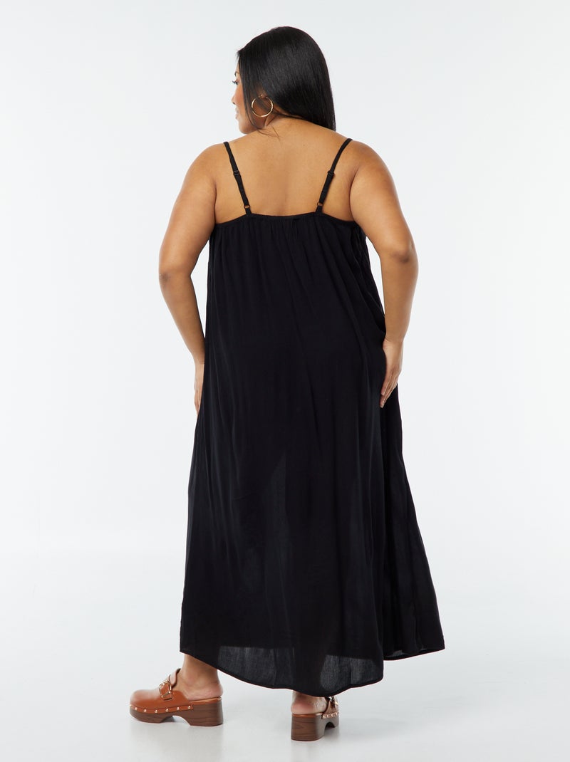 Hollister - Top babydoll en mousse à épaules dénudées - Blanc fleuri