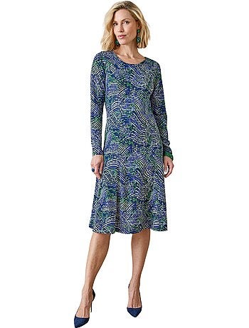 Robe fluide manches longues - DAXON