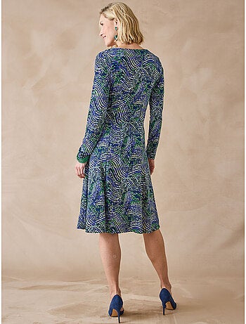 Robe fluide manches longues - DAXON