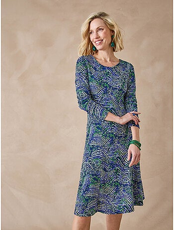 Robe fluide manches longues - DAXON