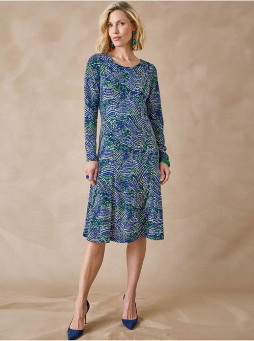 Robe fluide manches longues - DAXON - Kiabi