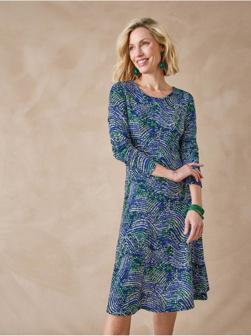 Robe fluide manches longues - DAXON - Kiabi