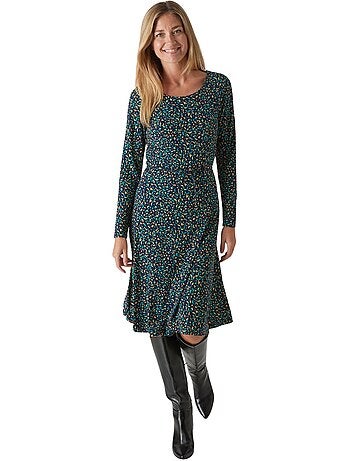 Robe fluide manches longues - DAXON