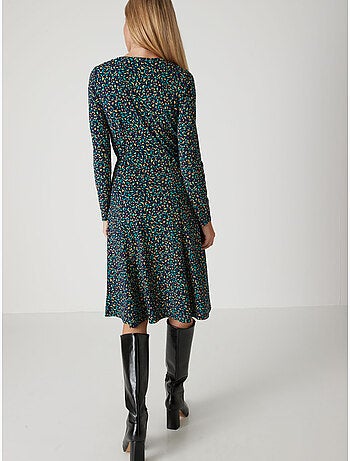 Robe fluide manches longues - DAXON